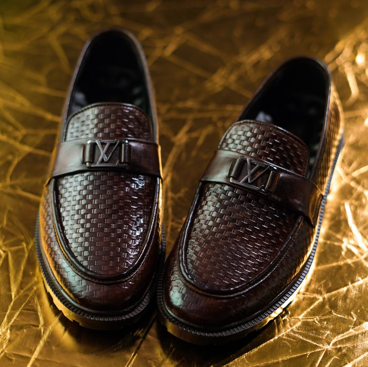 LV SK2 Premium Leather Shoes